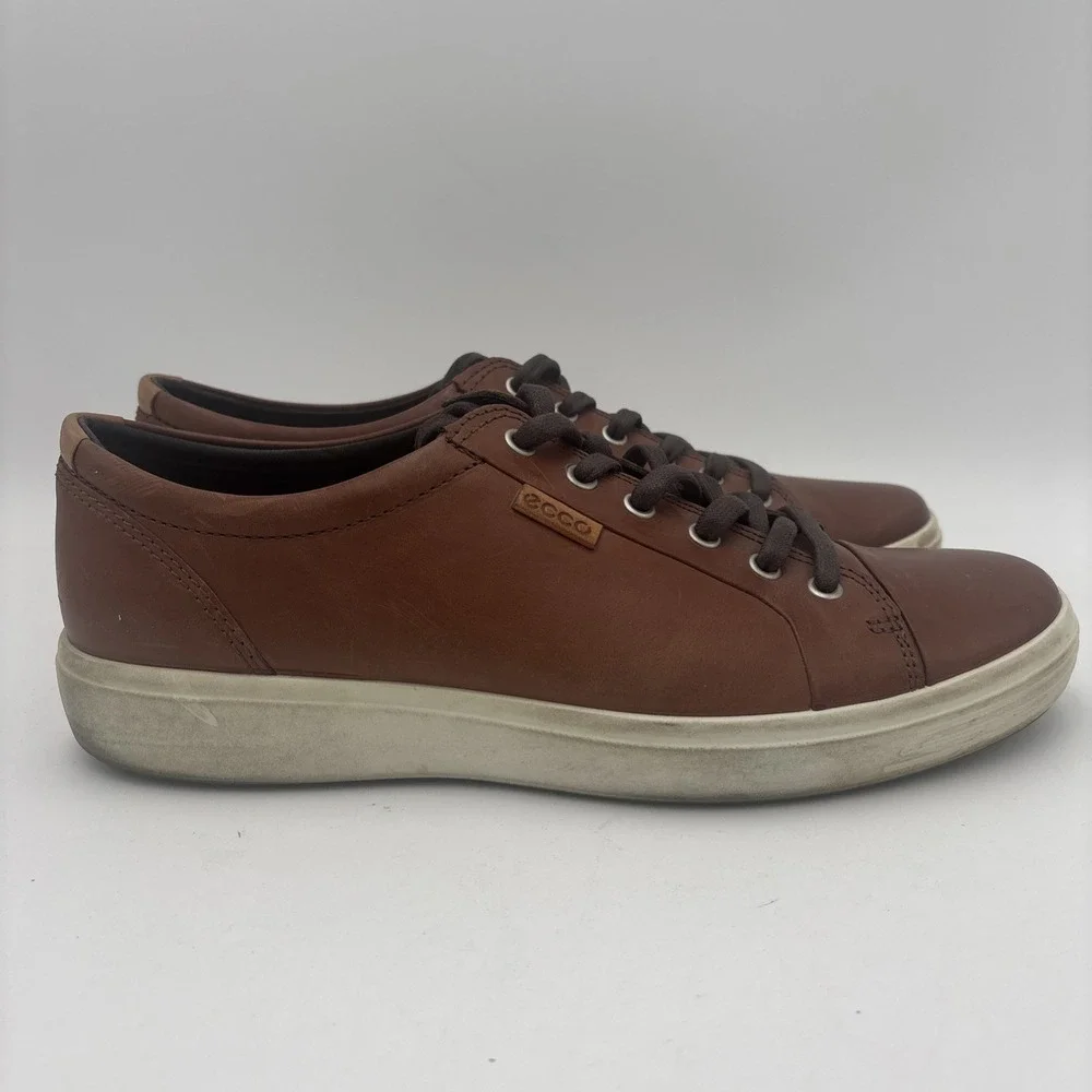 Ecco mens shoes 43 cognac Us 9.5